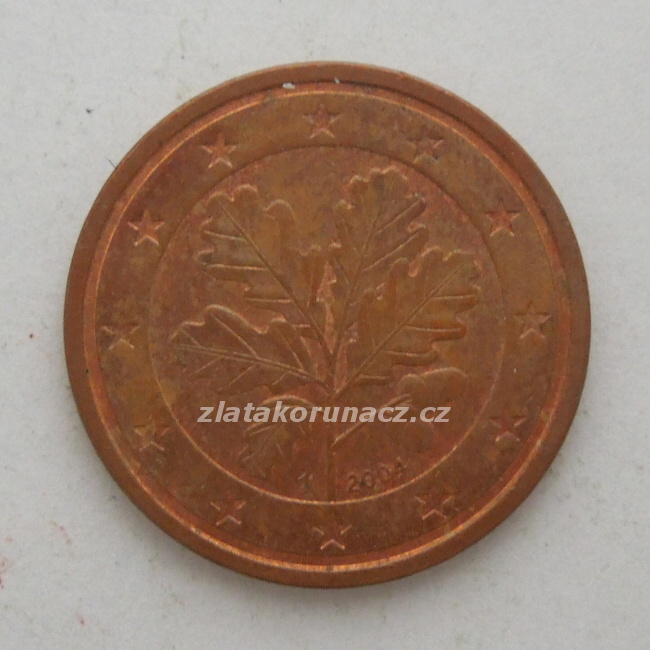Německo - 2 Cent 2004 J