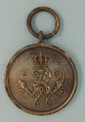 Válečná záslužná medaile, vydání 1873 - 1918