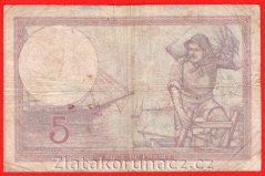 Francie - 5 Francs 1939