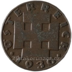 Rakousko - 2 groschen 1930