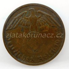 Německo - 2 Reichspfennig 1940 E