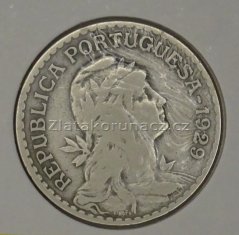 Portugalsko - 1 escudo 1929