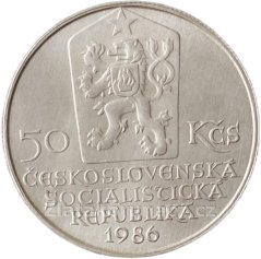 1986 - 50Kčs - Bratislava - Standart