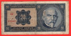 20 Korun 1926 Gf