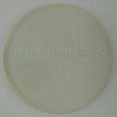 Míšeň - Martin Luther Ehrung 1983