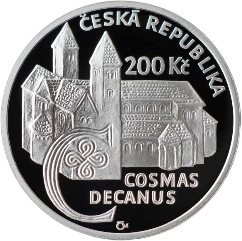 2025 - 200Kč kronikář Kosmas Proof