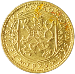 1 Dukát sv.Václava 1925