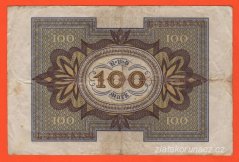Německo - 100 Mark 1.11.1920 - série L-V
