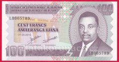 Burundi - 100 Francs 2010