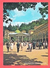Mariánské Lázně - Křížový pramen a kolonáda