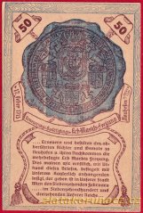 Neuhofen an der Ybbs - 50 haléřů - 1920 - modrá