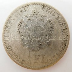 1/4 zlatník   1859 A