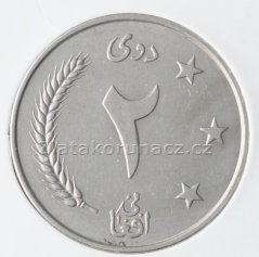 Afgánistán - 2 afghanis 1961