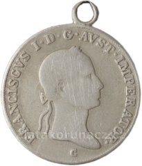 20 krejcar 1833 C