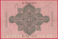 Německo - 50 mark 21.4.1910 - série B