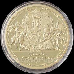 Historie české měny - Dukát Karla IV.