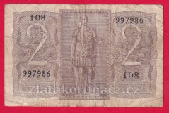 Itálie - 2 lire 1939