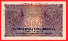 10 korun 1927 s. N 188