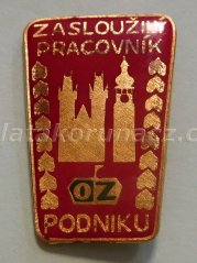 Zasloužilý pracovník podniku OZ