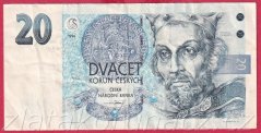 Česká republika - 20 Korun 1994 B-15