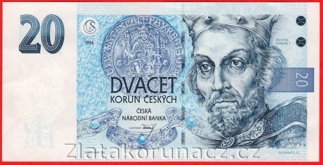 Česká republika - 20 korun 1994  A 04