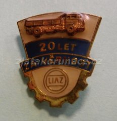 Za věrnost 20 let Liaz