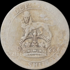 Anglie - 1 shilling 1922