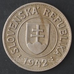 1 koruna 1942 - varianta