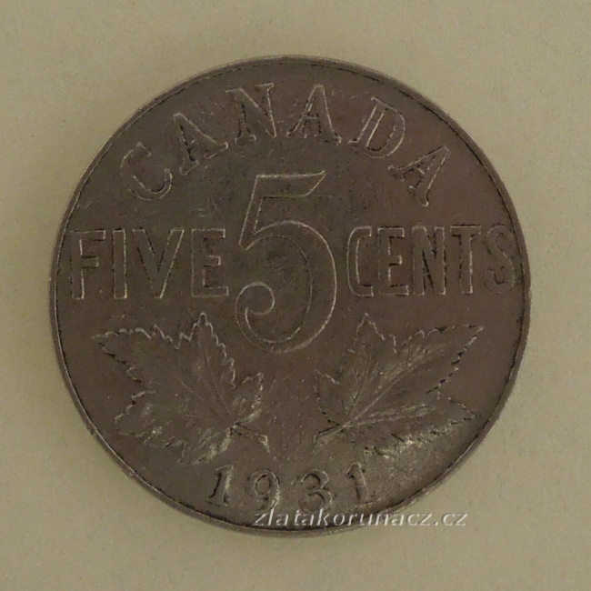 Kanada - 5 cent 1931