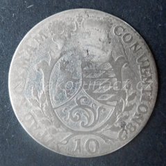 Německo - Pfalz - Sulzbach - 10 krejcar 1768 AS