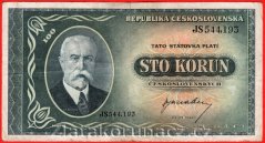 100 Kčs 1945 JS