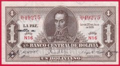 Bolívie - 1 Boliviano 1928