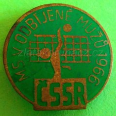 Odbíjena mužů MS 1966 ČSSR