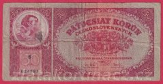 50 korun 1929 S "OKTOBRA"
