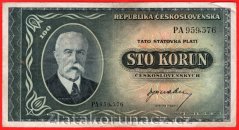 100,-Kčs b.l. 1945 PA
