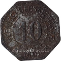 Německo - Zwickau - 10 pfennig 1918