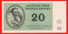 20 K - Terezínská poukázka E