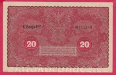 Polsko - 20 Marek 1919 - Série II., 2 písmena