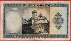 1000 Kčs b.l.1945 BJ