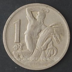 1 koruna 1929