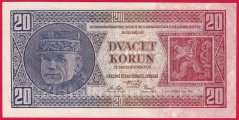 20 Korun 1926 Vf