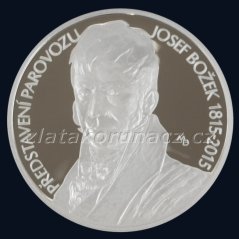 2015 - 200Kč - Josef Božek (parovůz) Proof
