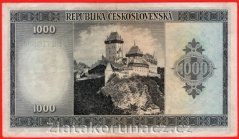 1000 Kčs b.l. 1945 BK neperf.
