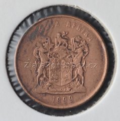 Afrika jižní (Jihoafrická rep.) - 1 cent 1999