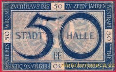 Halle - 50 pfennig - 1920