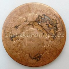1 krejcar F.J.I.-1872 KB