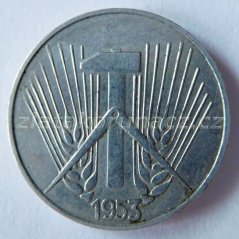 NDR - 1 Pfennig 1953 E