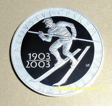 2003 -200Kč -  Svaz Lyžařů Proof