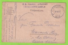Rakousko-Uhersko - Razítko K.k.Landst.Arbeiter.Komp.No202/Lst31