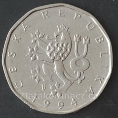 2 koruna 1994 Jablonec